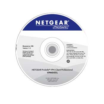 Netgear Prosafe VPN Client Professional - 5 User - VPNG05L-20000S ...