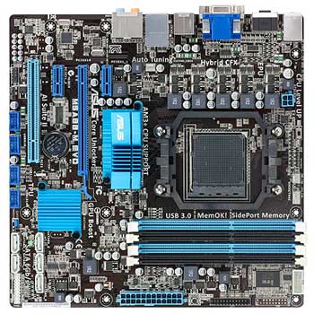 Asus M5A88-M EVO, AMD 880G, S AM3+, DDR3, SATA III