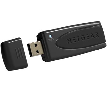 Netgear WNDA3100-200PES USB 2.0 Dual Band Wireless Adaptor 300Mbps 802.11b/g/