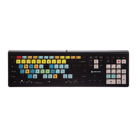 Editors Keys PC Backlit Keyboard, Steinberg Cubase, USB 2.0